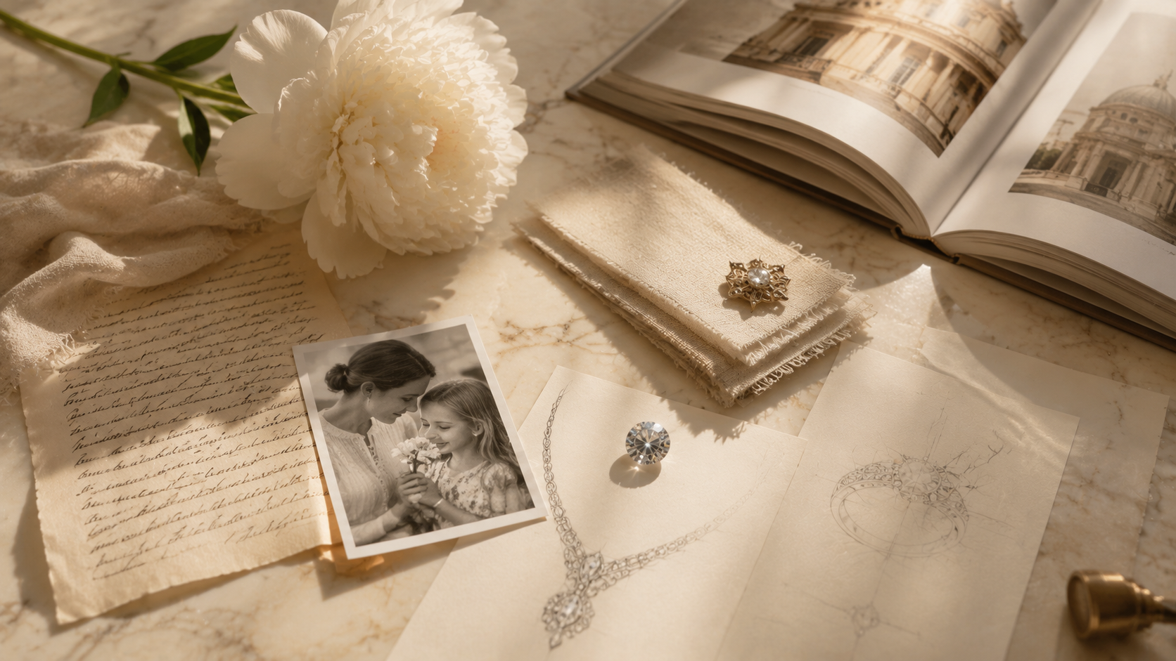 Bespoke jewelry inspiration board