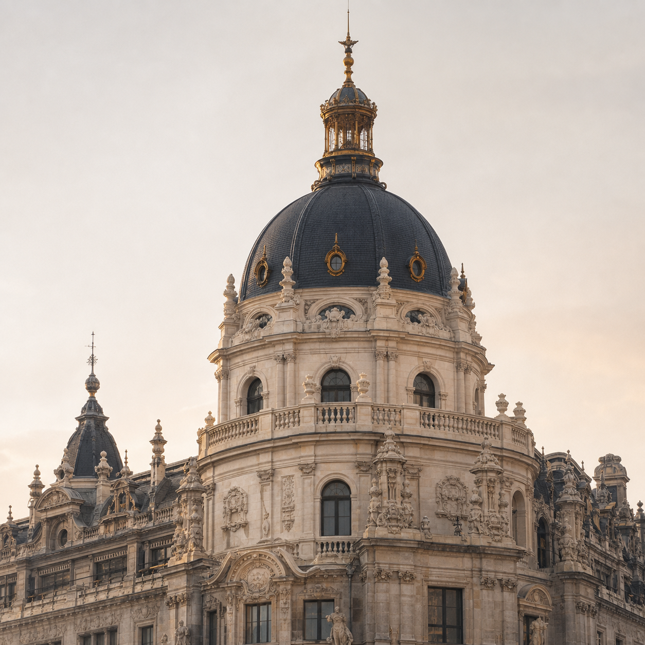 Historic Madrid dome
