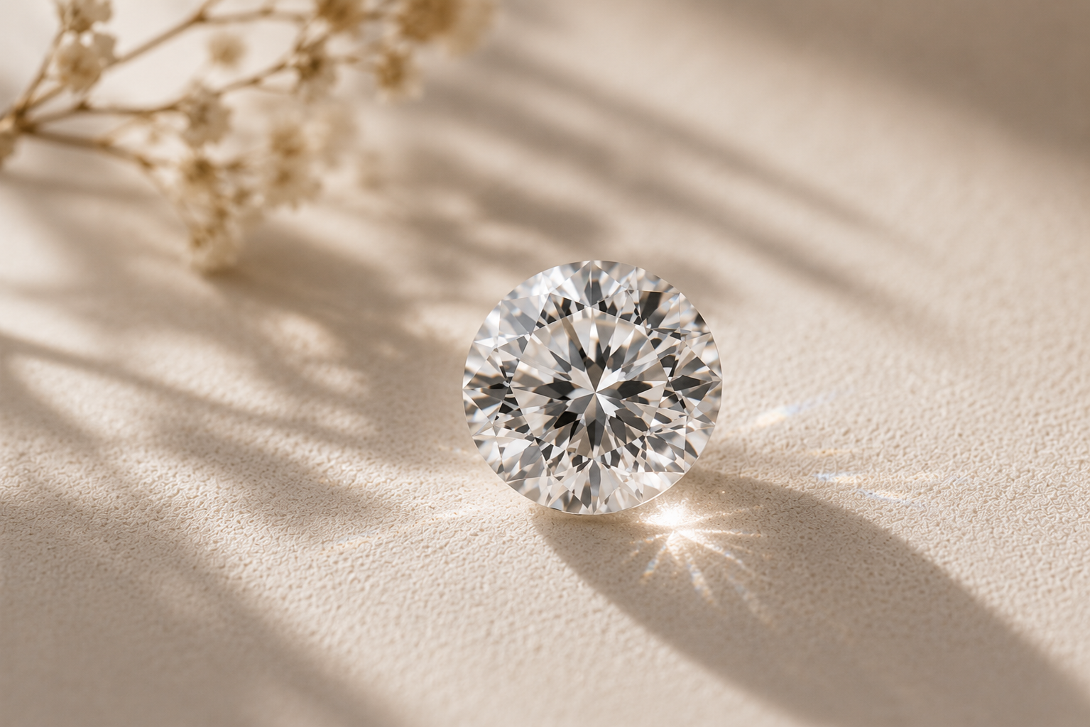 Finished brilliant diamond